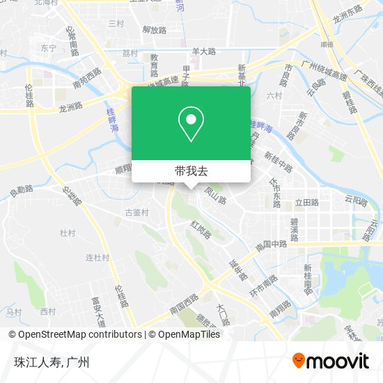 珠江人寿地图