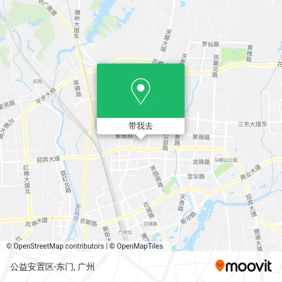 公益安置区-东门地图