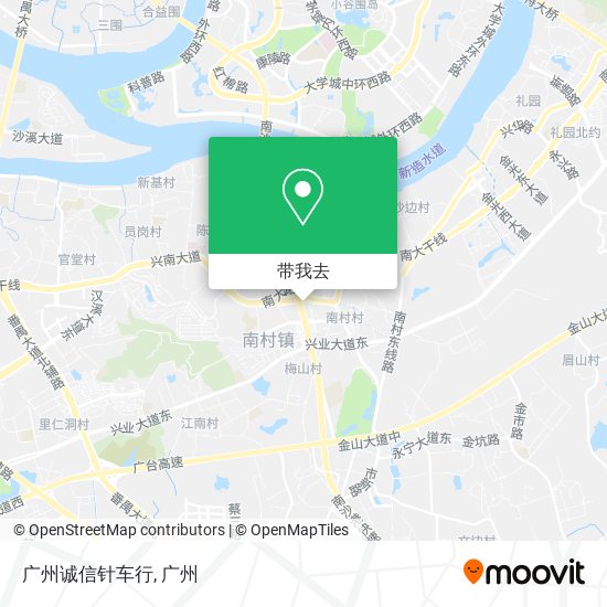 广州诚信针车行地图