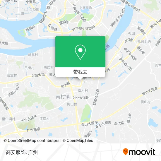 高安服饰地图