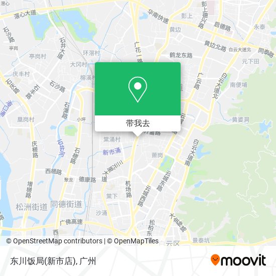 东川饭局(新市店)地图