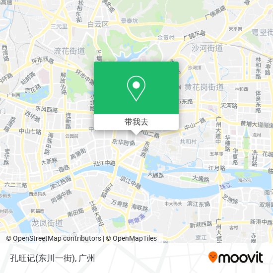 孔旺记(东川一街)地图