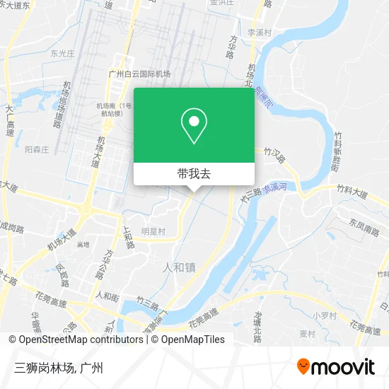 三狮岗林场地图