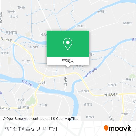 格兰仕中山基地北厂区地图