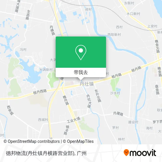 德邦物流(丹灶镇丹横路营业部)地图