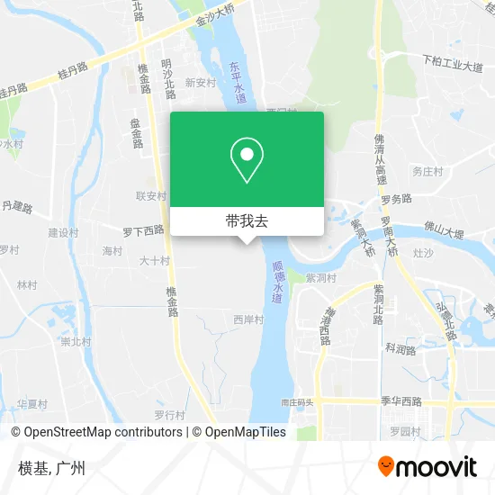 横基地图