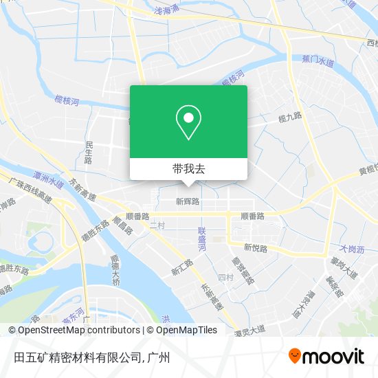 田五矿精密材料有限公司地图