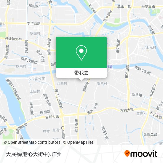 大展福(巷心大街中)地图