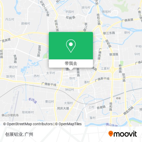 创展铝业地图