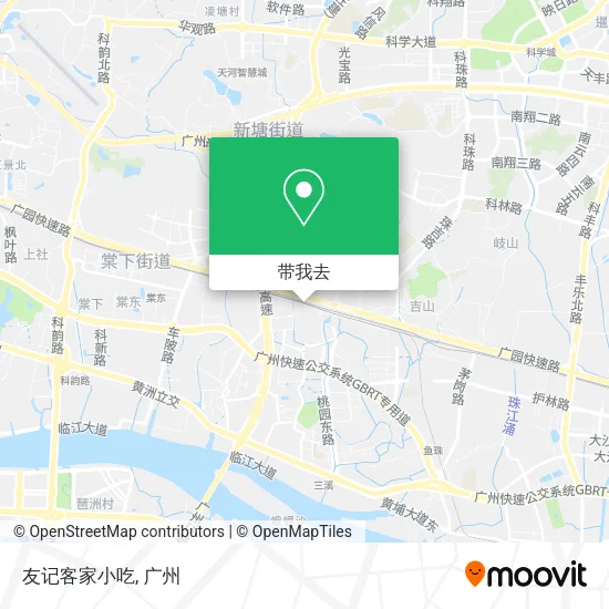 友记客家小吃地图
