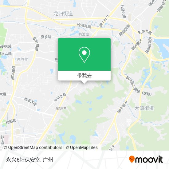 永兴6社保安室地图