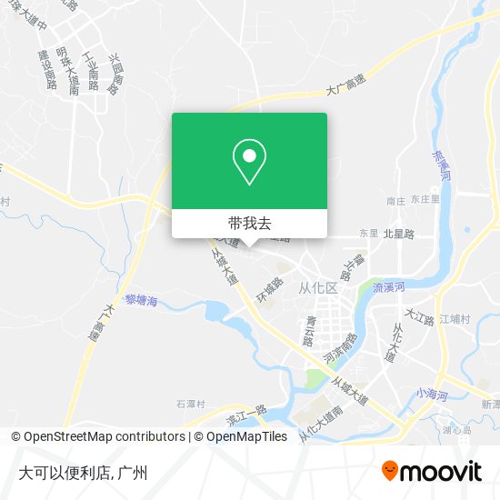 大可以便利店地图