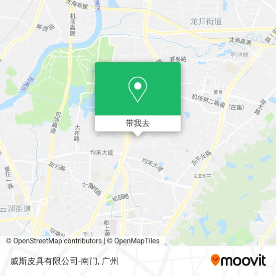 威斯皮具有限公司-南门地图