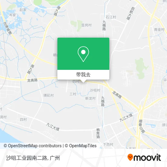 沙咀工业园南二路地图