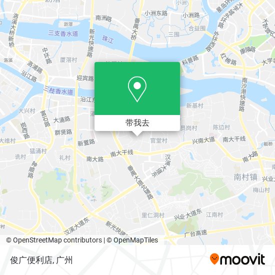 俊广便利店地图