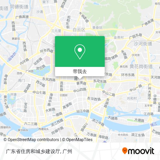 广东省住房和城乡建设厅地图