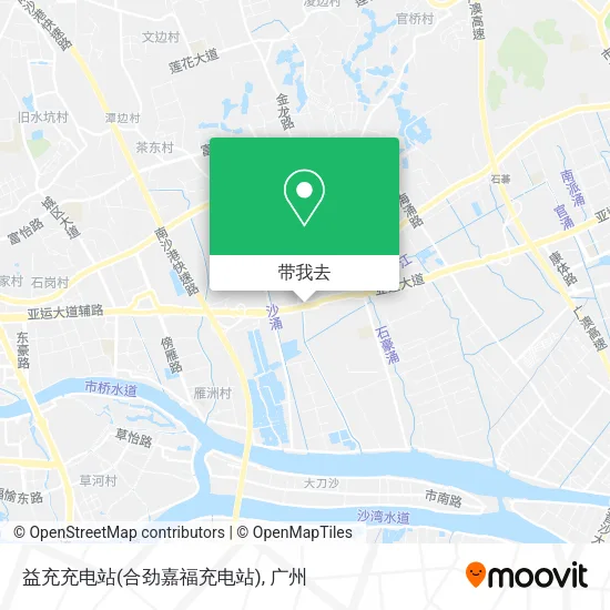 益充充电站(合劲嘉福充电站)地图