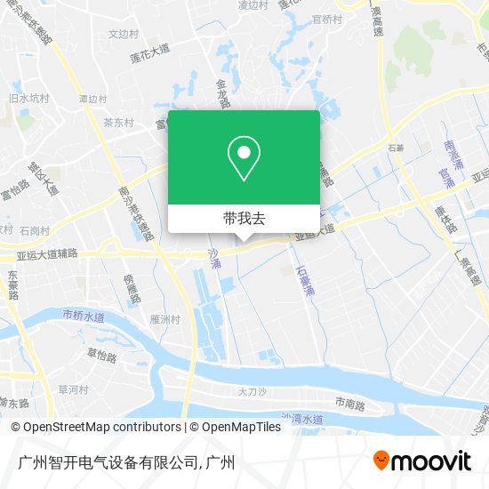 广州智开电气设备有限公司地图