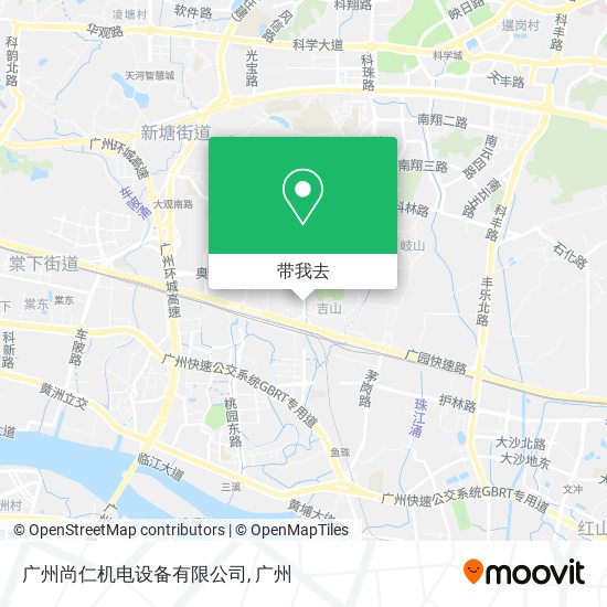 广州尚仁机电设备有限公司地图