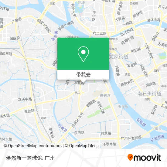 焕然新一篮球馆地图