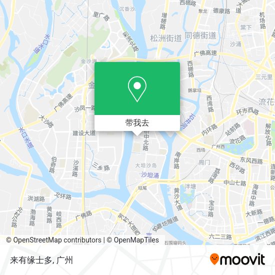 来有缘士多地图