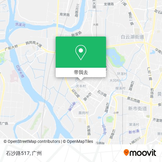 石沙路517地图