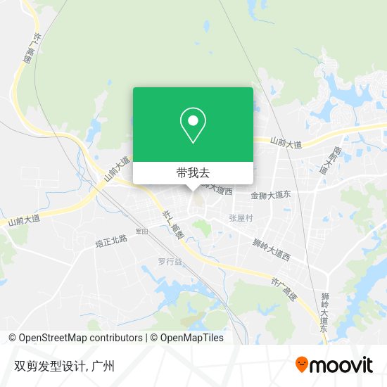 双剪发型设计地图