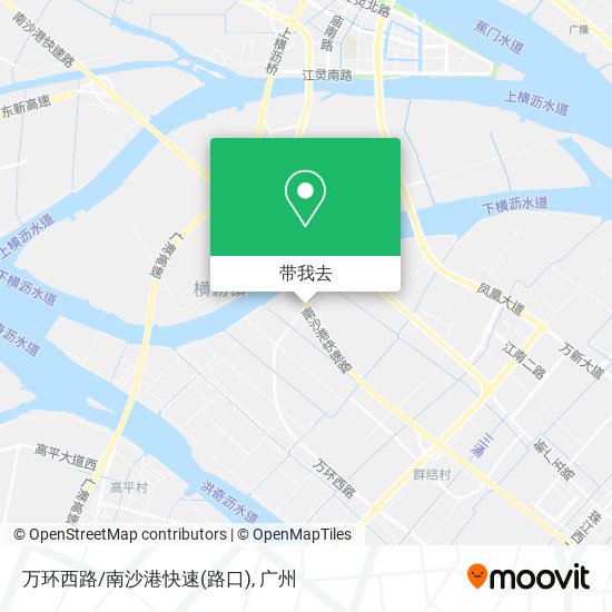 万环西路/南沙港快速(路口)地图