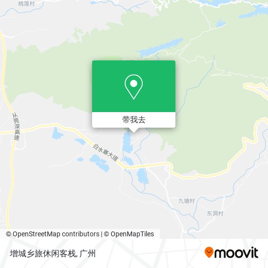 增城乡旅休闲客栈地图