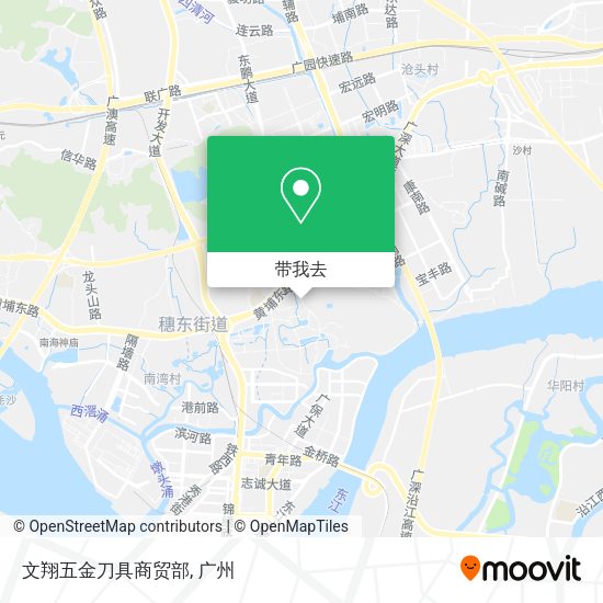 文翔五金刀具商贸部地图