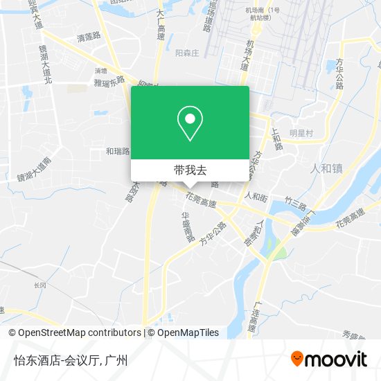 怡东酒店-会议厅地图