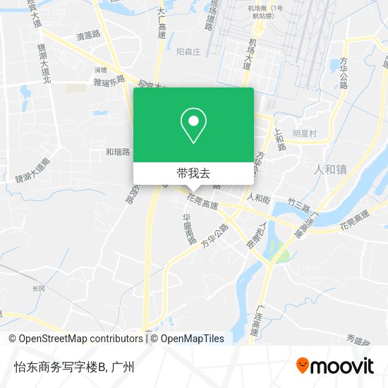 怡东商务写字楼B地图