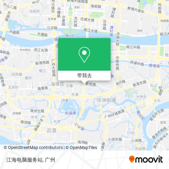 江海电脑服务站地图