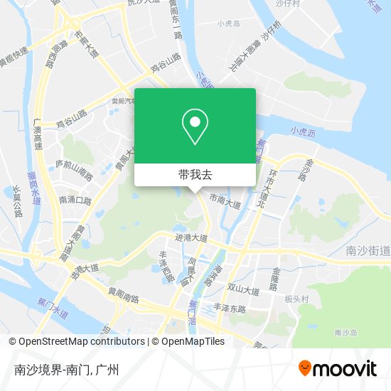 南沙境界-南门地图