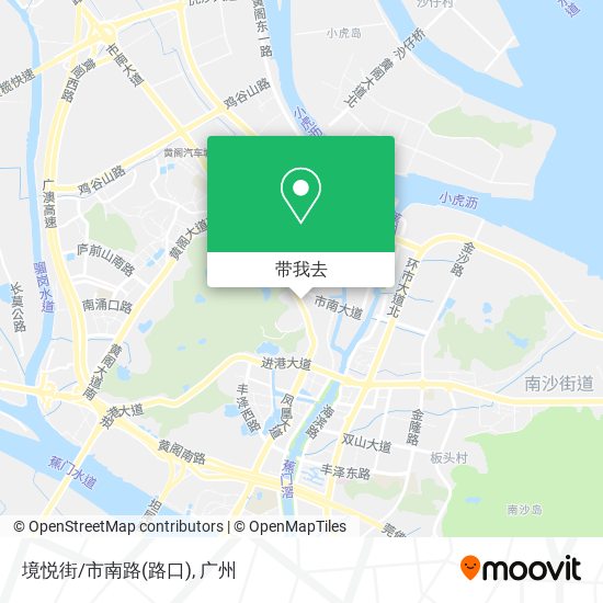 境悦街/市南路(路口)地图
