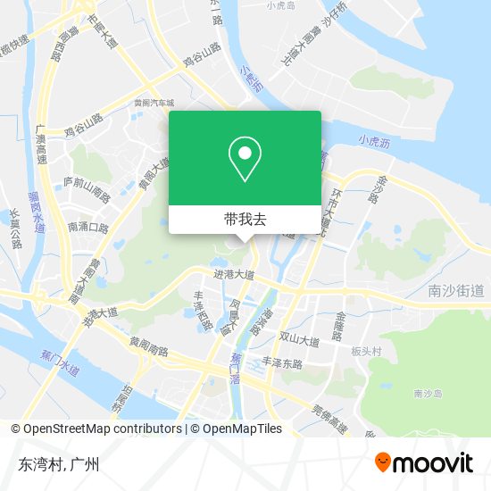 东湾村地图