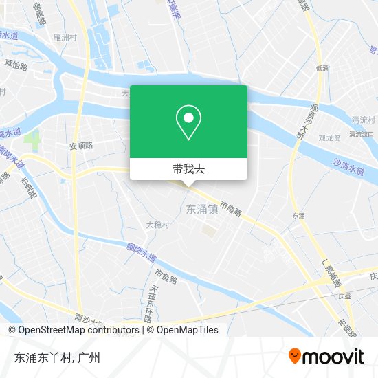 东涌东丫村地图
