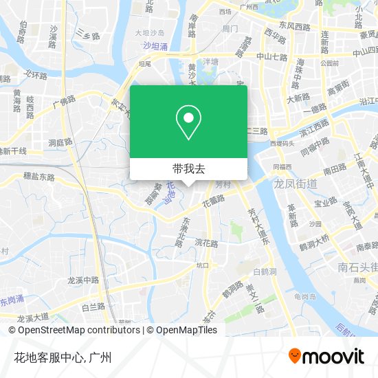 花地客服中心地图