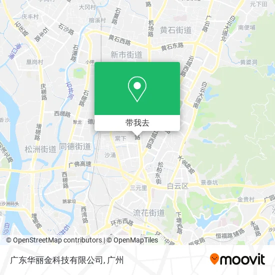 广东华丽金科技有限公司地图