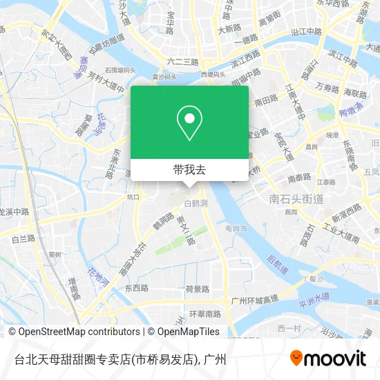 台北天母甜甜圈专卖店(市桥易发店)地图