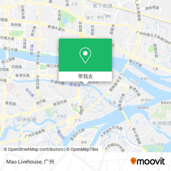 Mao Livehouse地图