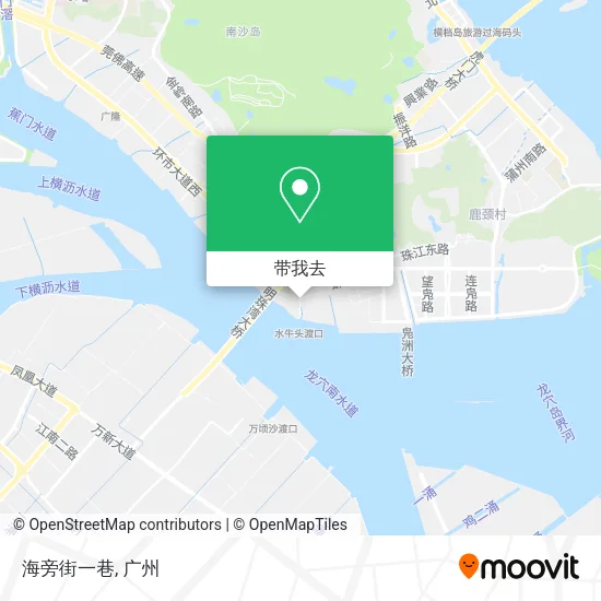 海旁街一巷地图