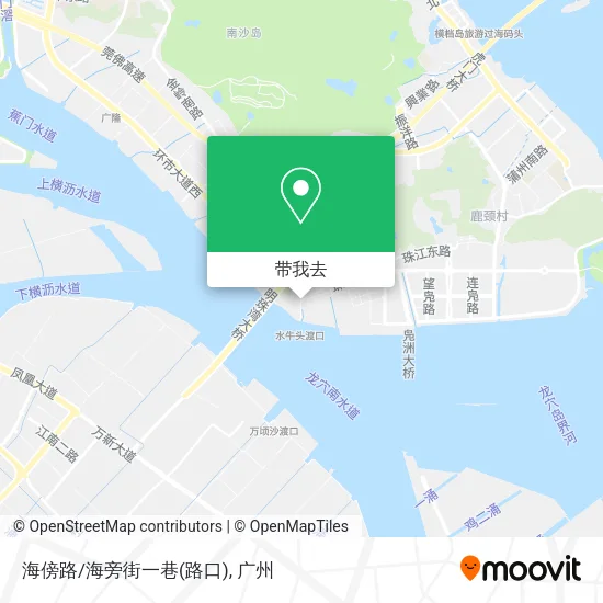 海傍路/海旁街一巷(路口)地图