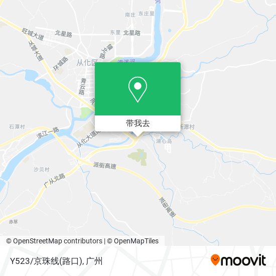 Y523/京珠线(路口)地图