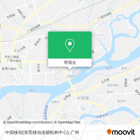 中国移动(东莞移动连锁机构中心)地图