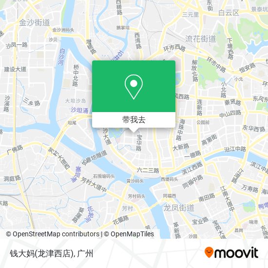 钱大妈(龙津西店)地图
