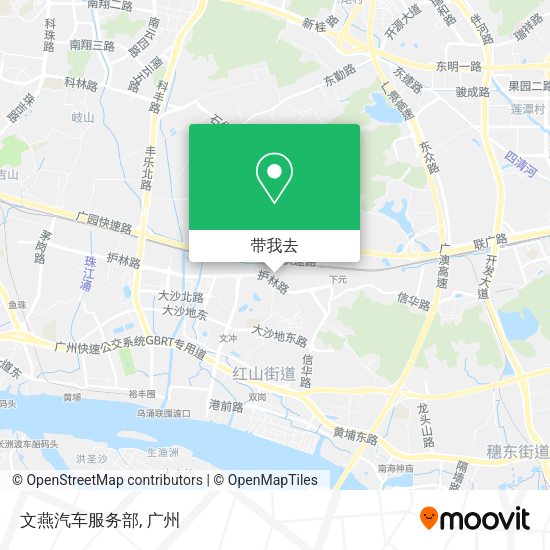 文燕汽车服务部地图