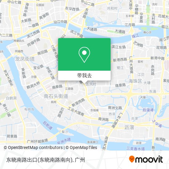 东晓南路出口(东晓南路南向)地图