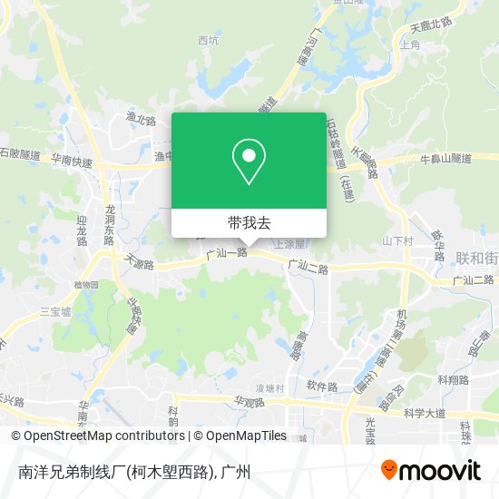 南洋兄弟制线厂(柯木塱西路)地图