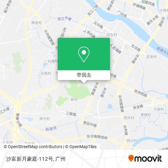 沙富新月豪庭-112号地图